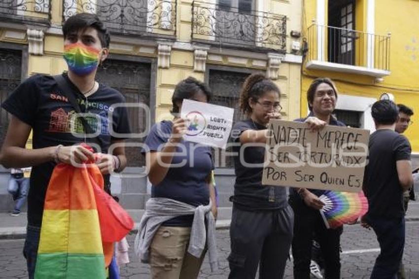 PROTESTA TERAPIAS DE CONVERSIÓN