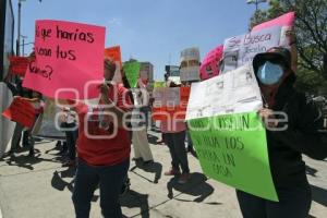 PROTESTA . FAMILIARES DESAPARECIDOS