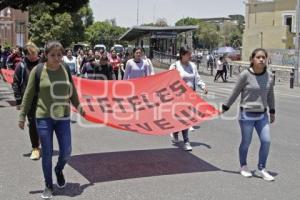 PROTESTA NORMALISTAS TETELES