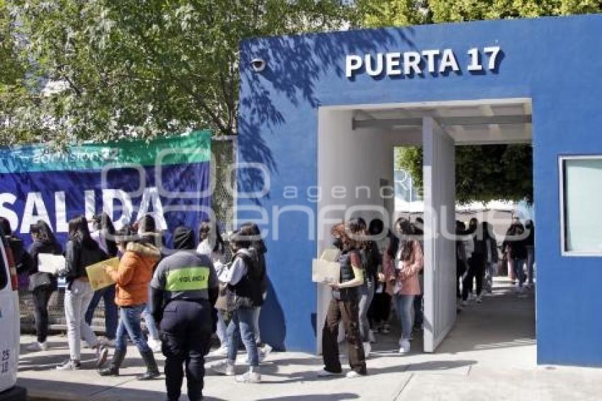 BUAP . EXAMEN ADMISIÓN LICENCIATURAS