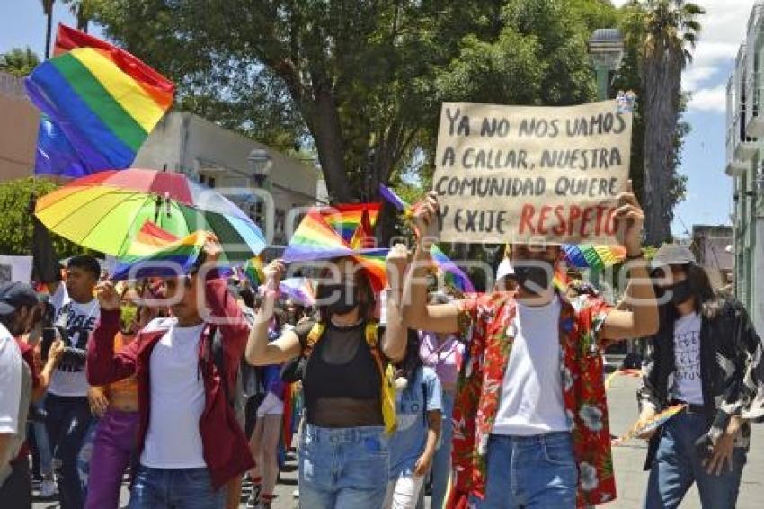 TLAXCALA . MARCHA LGBTTTI