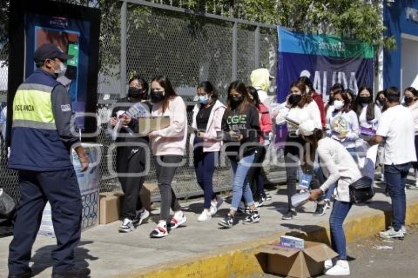 BUAP . EXAMEN ADMISIÓN LICENCIATURAS