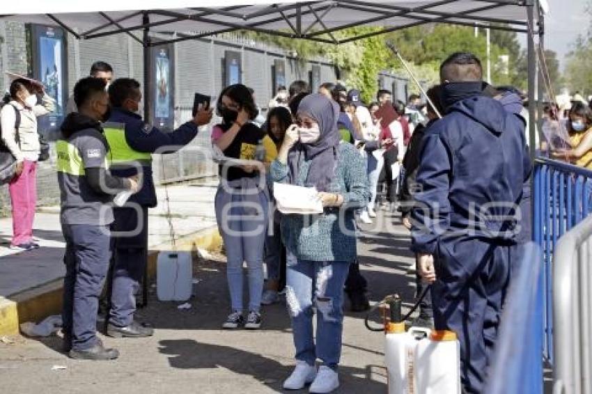 BUAP . EXAMEN ADMISIÓN LICENCIATURAS