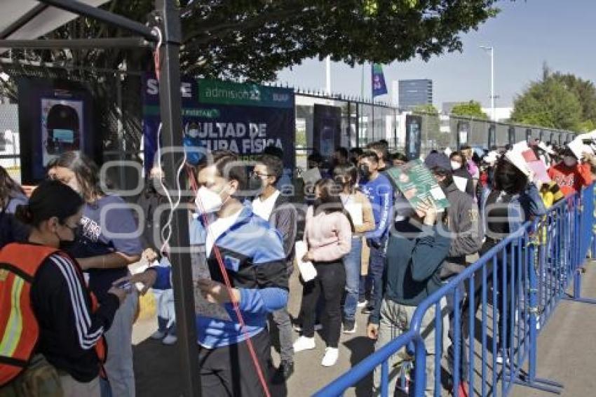 BUAP . EXAMEN ADMISIÓN LICENCIATURAS