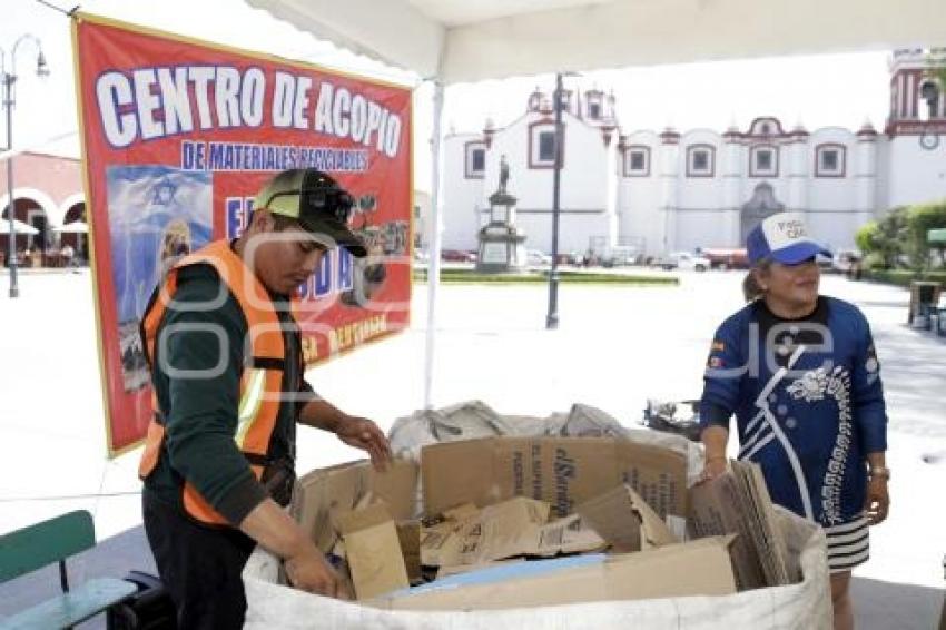 SAN PEDRO CHOLULA . JORNADA RECICLAJE