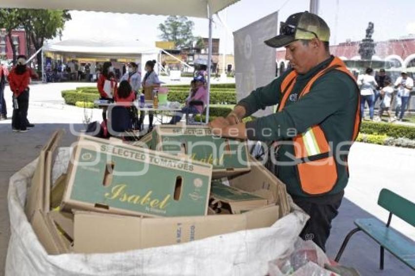 SAN PEDRO CHOLULA . JORNADA RECICLAJE