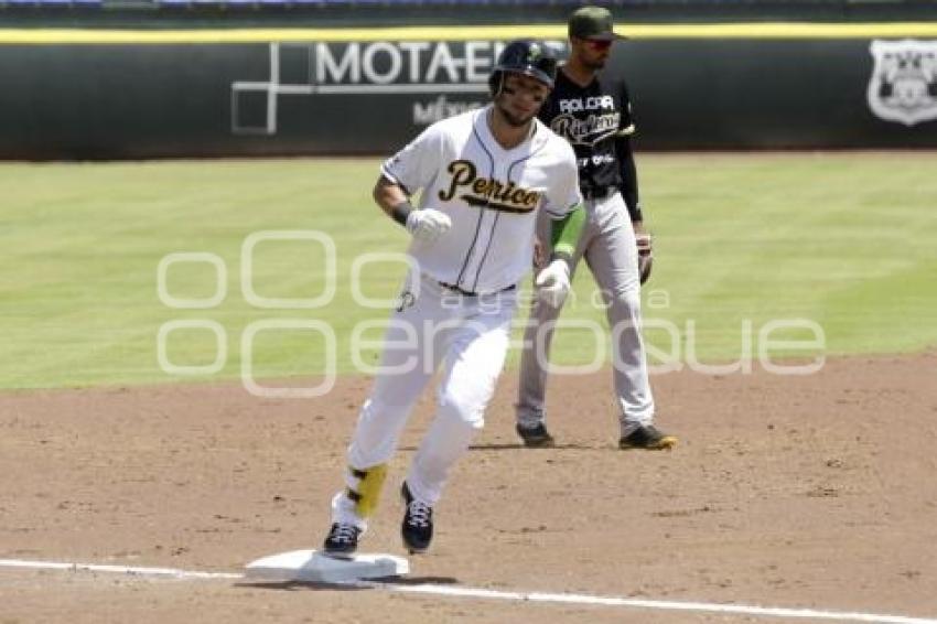 BEISBOL . PERICOS VS RIELEROS