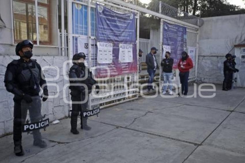 PLEBISCITO . SAN JERÓNIMO CALERAS