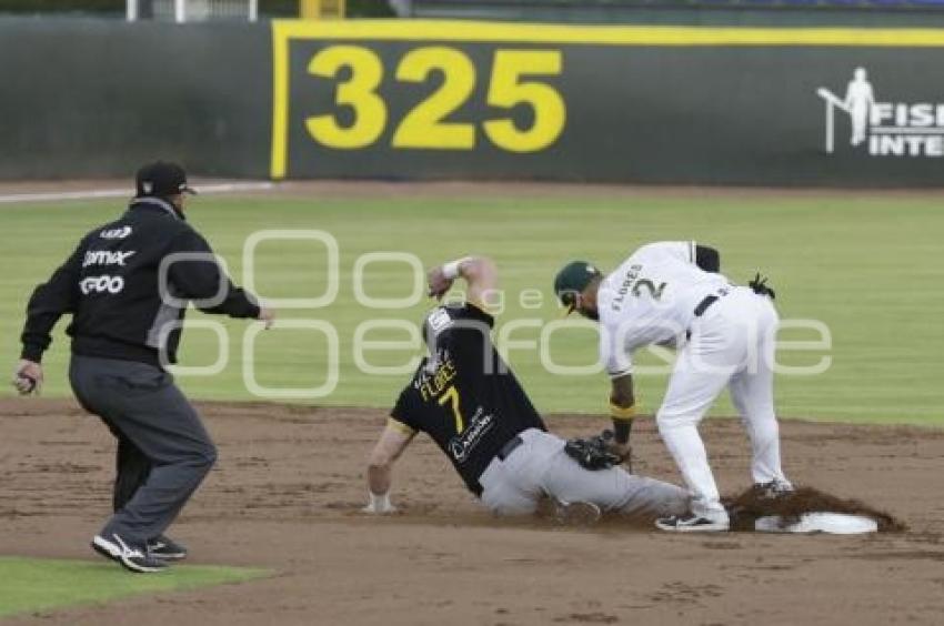 BEISBOL . PERICOS VS RIELEROS