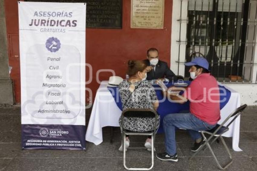 SAN PEDRO CHOLULA . ASESORÍAS JURÍDICAS