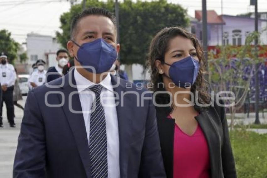 SAN ANDRÉS CHOLULA . CEREMONIA CÍVICA