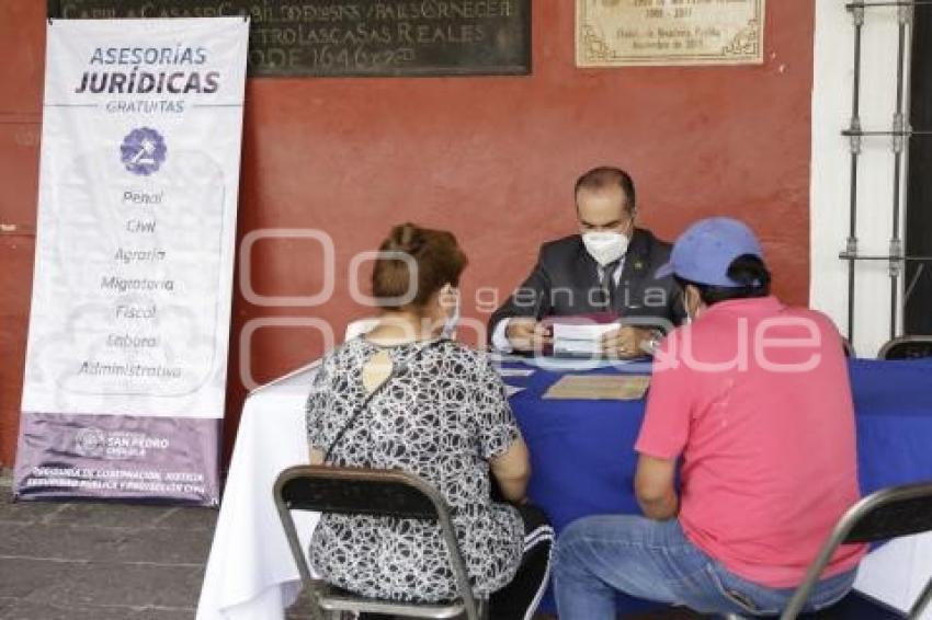 SAN PEDRO CHOLULA . ASESORÍAS JURÍDICAS