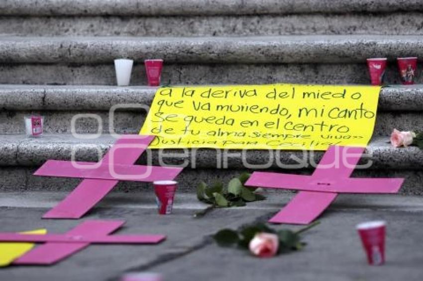 PROTESTA . CECILIA MONZÓN