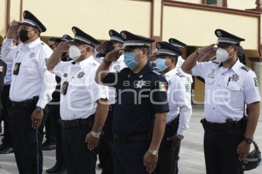 SAN ANDRÉS CHOLULA . CEREMONIA CÍVICA