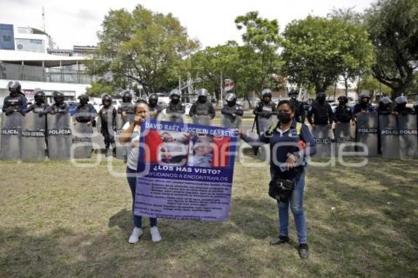 MANIFESTACIÓN PAREJA DESAPARECIDA