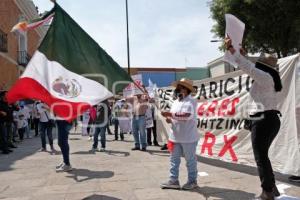 MANIFESTACIÓN XICOHTZINCO