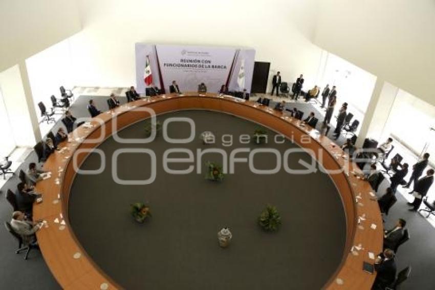 REUNIÓN FUNCIONARIOS DE LA BANCA