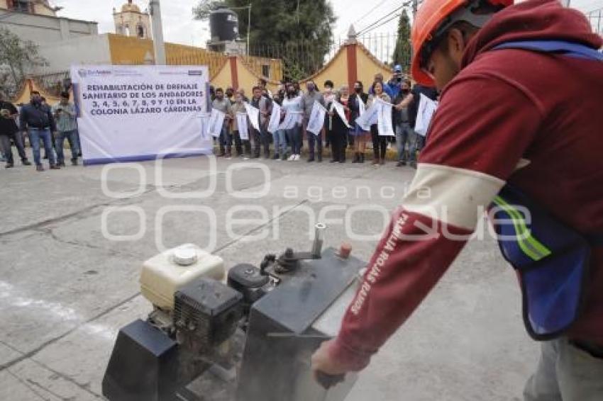 SAN ANDRÉS CHOLULA . REHABILITACIÓN DRENAJE