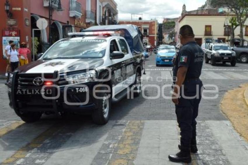 ATLIXCO . ENTREGA PATRULLAS