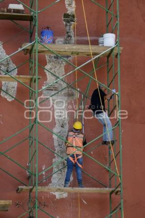 TLAXCALA . REHABILITACIÓN PARROQUIA