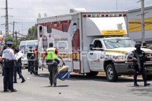 CHOQUE TRANSPORTE PÚBLICO