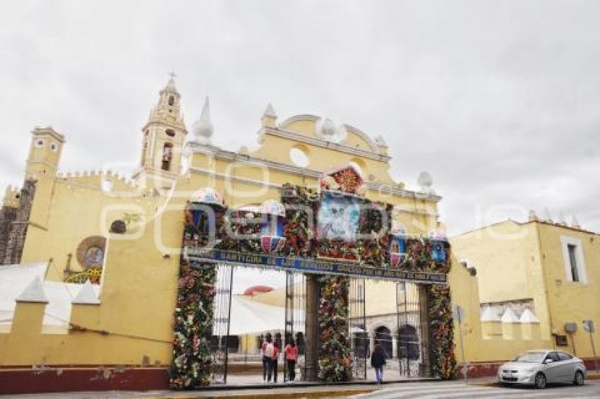 SAN PEDRO CHOLULA . FIESTA FLORICULTORES