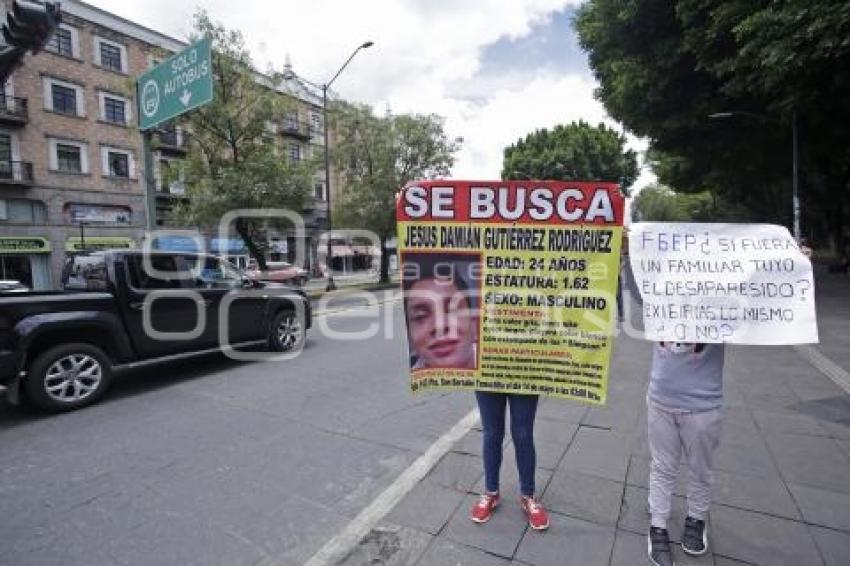 MANIFESTACIÓN FAMILIARES DESAPARECIDO