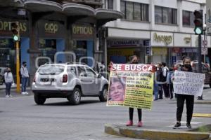 MANIFESTACIÓN FAMILIARES DESAPARECIDO