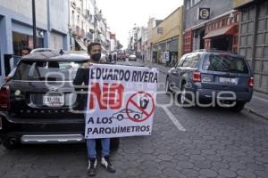 MANIFESTACIÓN PARQUÍMETROS