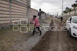 SAN ANDRÉS CHOLULA . ADOQUINAMIENTO