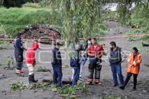 NOTA ROJA . CADÁVER RÍO ATOYAC