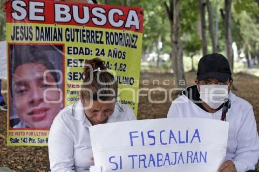 MANIFESTACIÓN FAMILIARES DESAPARECIDO