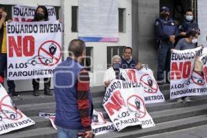 MANIFESTACIÓN PARQUÍMETROS