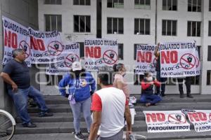 MANIFESTACIÓN PARQUÍMETROS