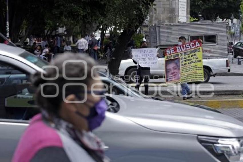 MANIFESTACIÓN FAMILIARES DESAPARECIDO