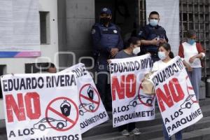 MANIFESTACIÓN PARQUÍMETROS