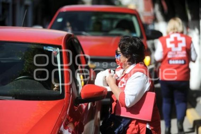 TLAXCALA . COLECTA CRUZ ROJA