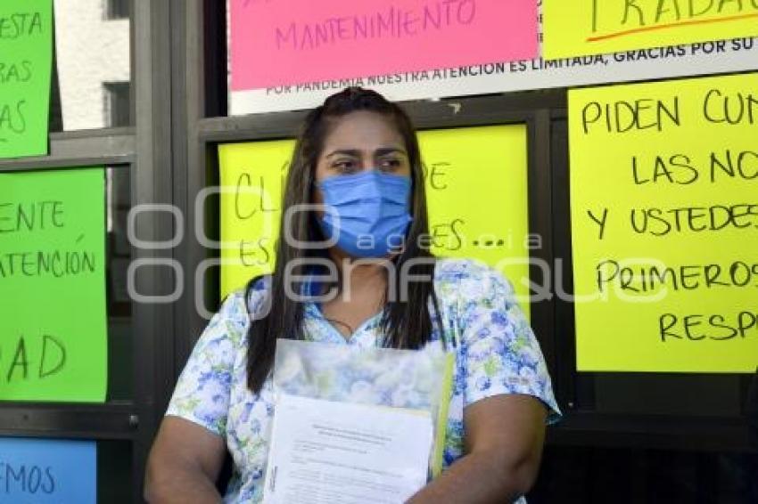 TLAXCALA . PROTESTA DENTISTAS