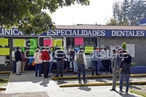 TLAXCALA . PROTESTA DENTISTAS