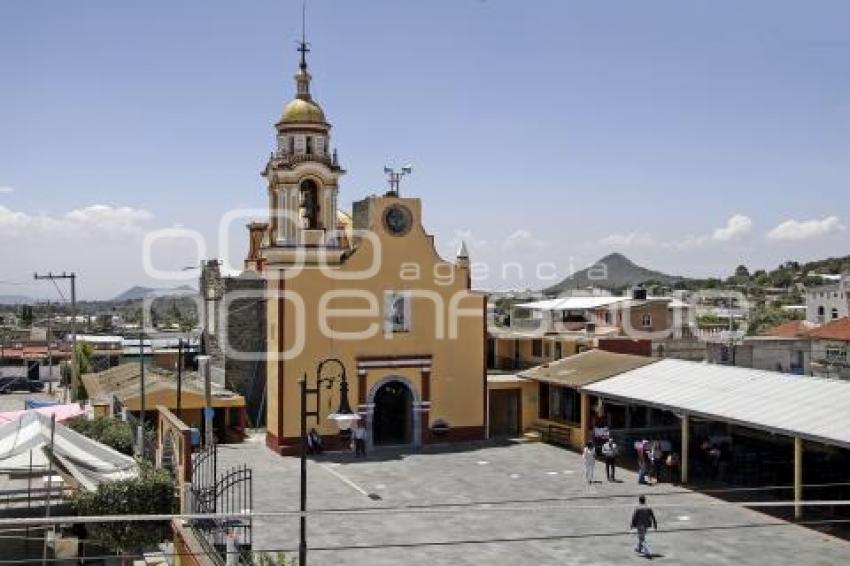 SAN LUCAS ATZALA . IGLESIA