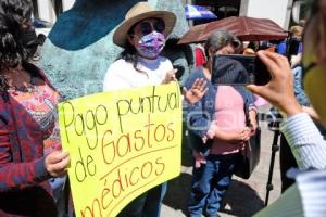 TLAXCALA . MANIFESTACIÓN TRABAJADORES EDUCACIÓN