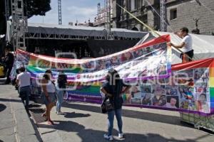 MARCHA LGBTTTI . PREVIO