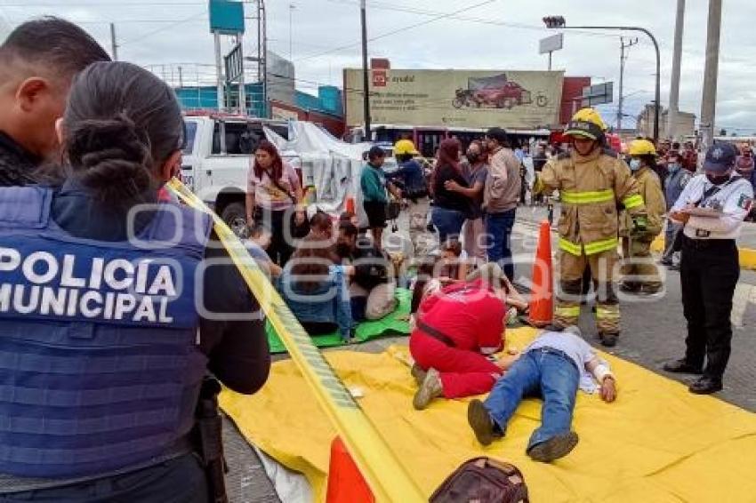 ACCIDENTE TRANSPORTE PÚBLICO