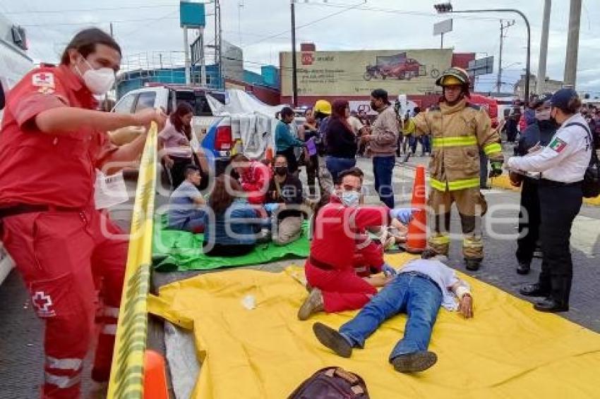 ACCIDENTE TRANSPORTE PÚBLICO