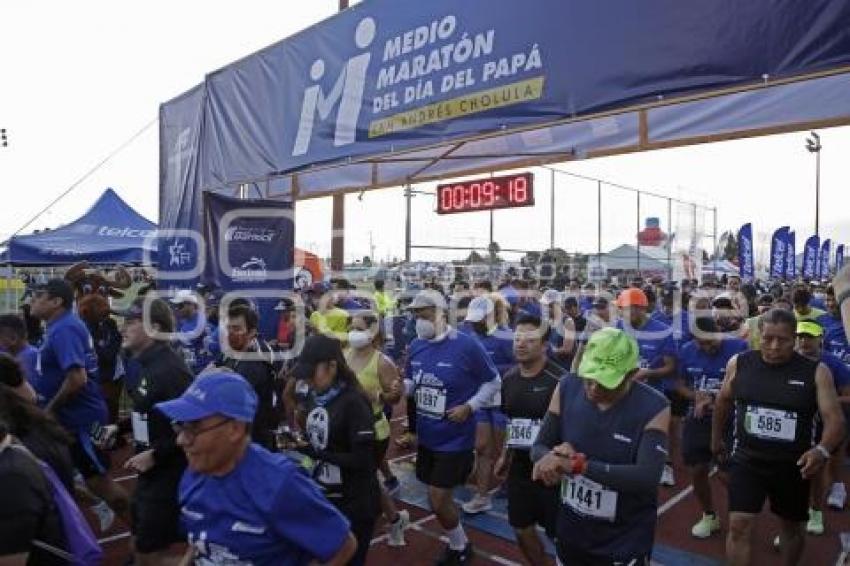 SAN ANDRÉS CHOLULA . MEDIO MARATÓN