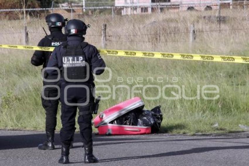 SEGURIDAD . MALETA HUEJOTZINGO