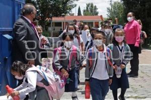 SAN ANDRÉS CHOLULA . SALIDA DE CLASES