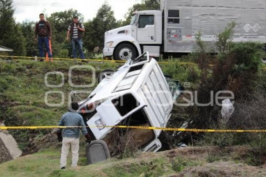 TLAXCALA . ACCIDENTE