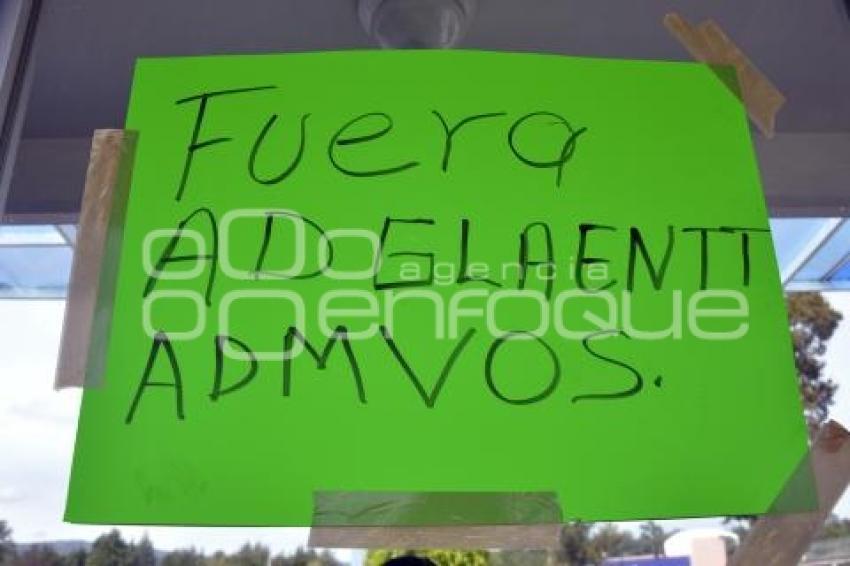 TLAXCALA . PROTESTA SEP