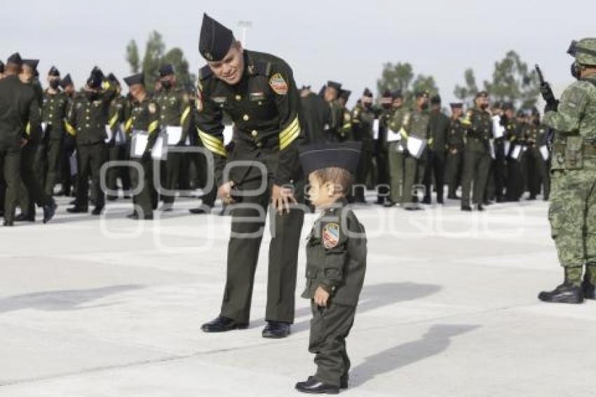 EJÉRCITO. CEREMONIA DE GRADUACIÓN